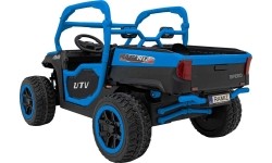 Elektryczny quad dziecięcy Farmer Truck UTV Racing, niebieski