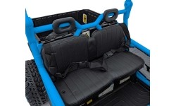 Elektryczny quad dziecięcy Farmer Truck UTV Racing, niebieski