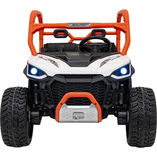Pojazd Farmer Truck UTV Racing biały