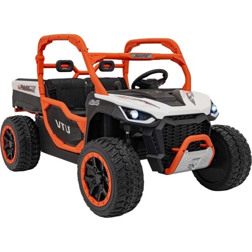 Pojazd Farmer Truck UTV Racing biały