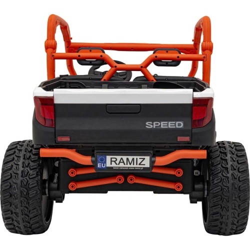 Pojazd Farmer Truck UTV Racing biały