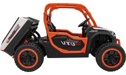 Pojazd Farmer Truck UTV Racing biały