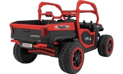 Pojazd elektryczny dla dzieci Farmer Truck UTV Racing, czerwony
