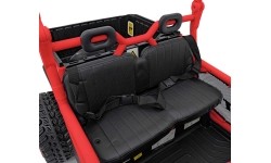 Pojazd elektryczny dla dzieci Farmer Truck UTV Racing, czerwony