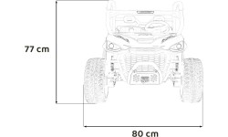 Farmer Truck UTV Pojazd wyścigowy Czerwony