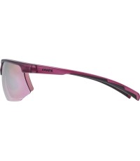Okulary Uvex aerios cranberry matt / mirror rose