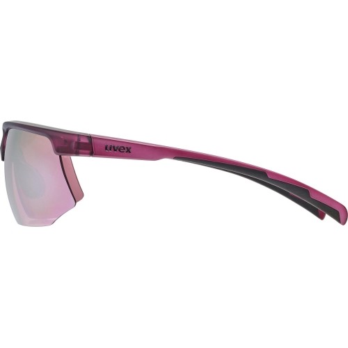 Okulary Uvex aerios cranberry matt / mirror rose
