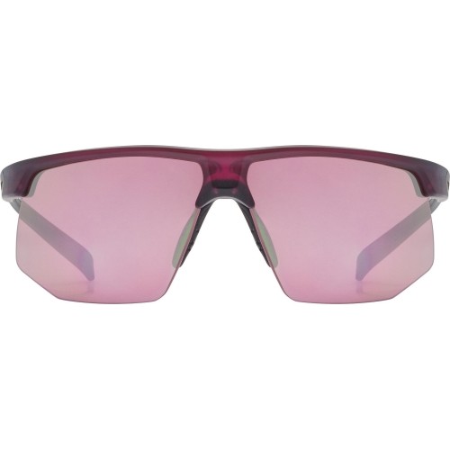 Okulary Uvex aerios cranberry matt / mirror rose