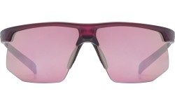 Okulary Uvex aerios cranberry matt / mirror rose