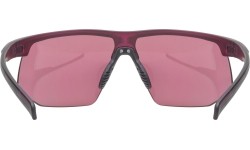 Okulary Uvex aerios cranberry matt / mirror rose