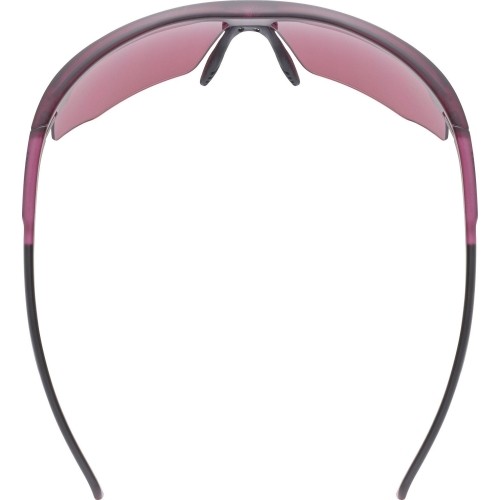 Okulary Uvex aerios cranberry matt / mirror rose