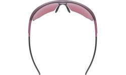 Okulary Uvex aerios cranberry matt / mirror rose