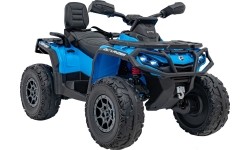 Quad elektryczny Can Am Outlander ATV, niebieski