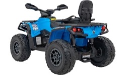 Quad elektryczny Can Am Outlander ATV, niebieski