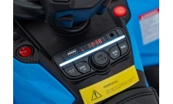 Quad elektryczny Can Am Outlander ATV, niebieski