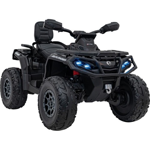 Elektryczny quad Can Am Outlander ATV, czarny