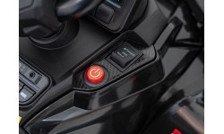 Quad Can Am Outlander ATV ze zdalnym sterowaniem, czarny