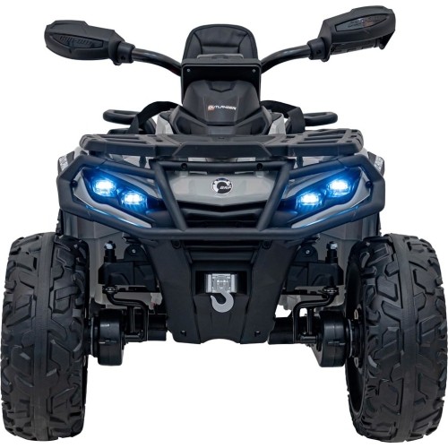 Quad Can Am Outlander ATV z pilotem, szary