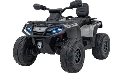 Quad Can Am Outlander ATV z pilotem, szary