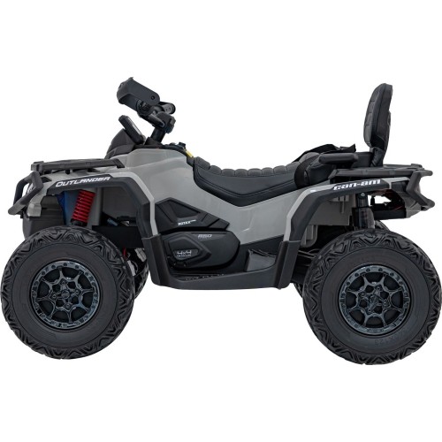 Quad Can Am Outlander ATV z pilotem, szary