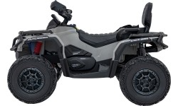 Quad Can Am Outlander ATV z pilotem, szary