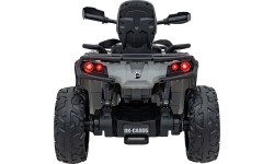 Quad Can Am Outlander ATV z pilotem, szary