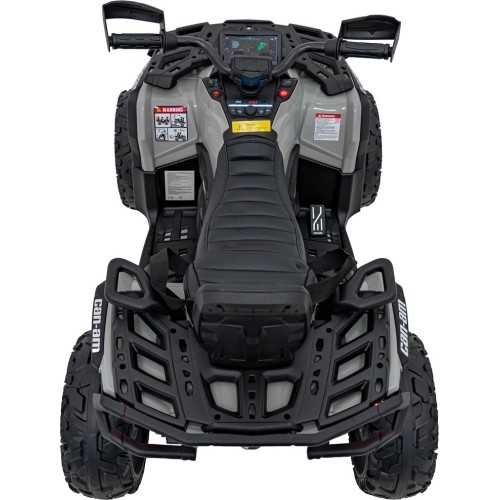 Quad Can Am Outlander ATV z pilotem, szary