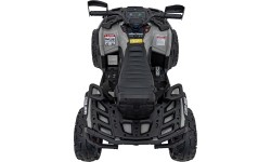 Quad Can Am Outlander ATV z pilotem, szary
