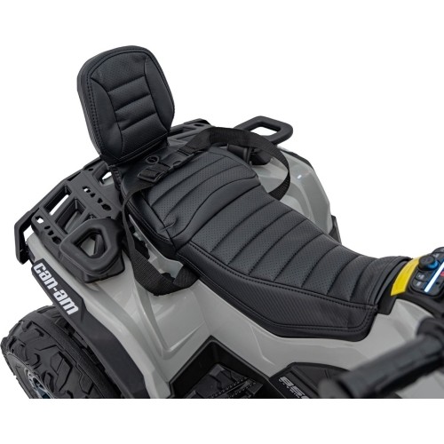Quad Can Am Outlander ATV z pilotem, szary