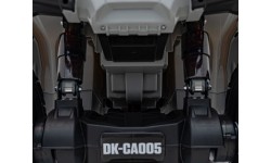 Quad Can Am Outlander ATV z pilotem, szary