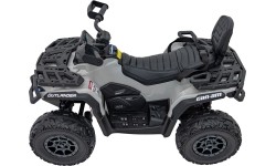 Quad Can Am Outlander ATV z pilotem, szary