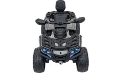 Quad Can Am Outlander ATV z pilotem, szary