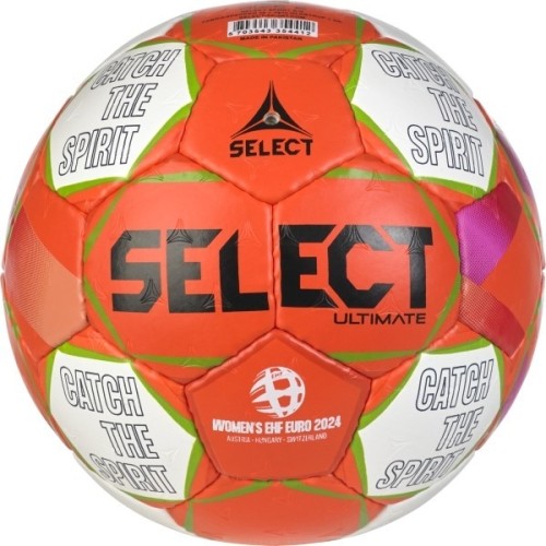 Piłka do piłki ręcznej HANDBALL Ultimate EHF Euro Women v24 Official Euro Ball (EHF APPROVED), rozmiar 2