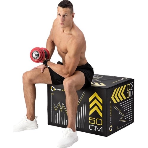Zestaw hantli i sztangi SGGX30 HMS - 20 kg