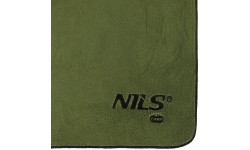 Ręcznik z mikrofibry NCR15, wojskowy khaki, 120 x 60 cm, Nils Camp