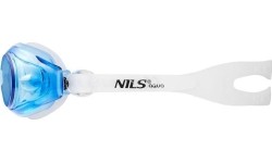 Okulary pływackie Nils Aqua NQG600AF, biało-niebieskie