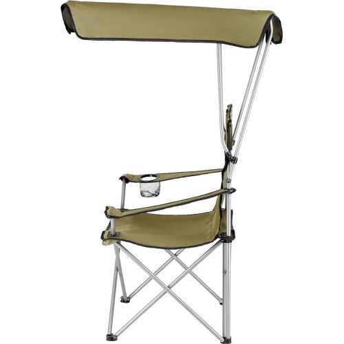 NC3087 GREEN CAMPING CHAIR SUNSHADE NILS CAMP