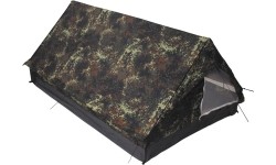 Namiot turystyczny wycieczkowy wędkarski 2 osobowy MFH Minipack, BW Camo