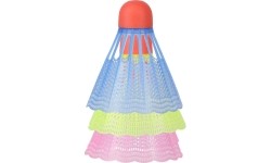Nylonowe lotki do badmintona Nils NBL6013 - kolorowe, 3 szt.
