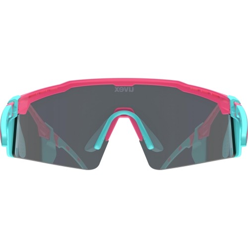 Glasses Uvex flowline glacier pink matt / mirror blue
