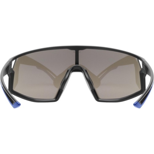 Akiniai Uvex skyryse black matt / mirror blue