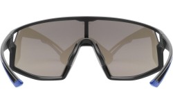 Akiniai Uvex skyryse black matt / mirror blue