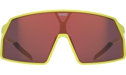Glasses Uvex pace stage rise yellow matt / mirror red