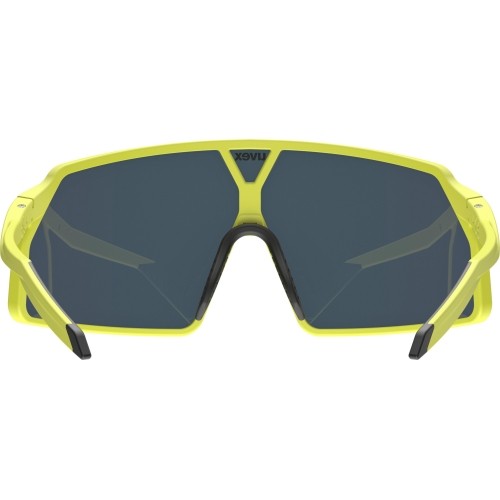 Glasses Uvex pace stage rise yellow matt / mirror red