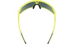 Glasses Uvex pace stage rise yellow matt / mirror red