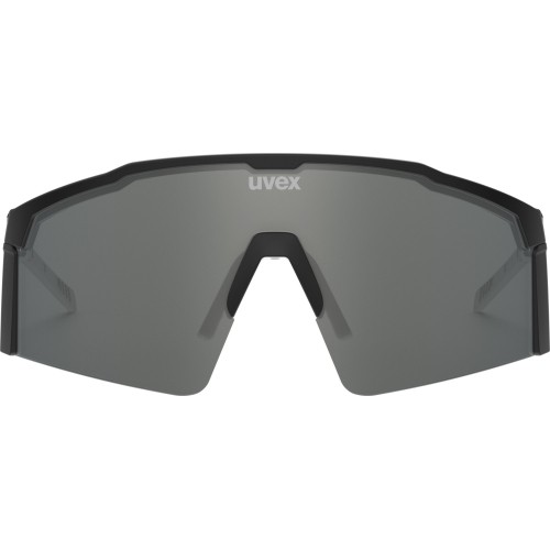 Glasses Uvex flowline glacier black matt / mirror silver