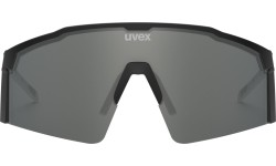 Glasses Uvex flowline glacier black matt / mirror silver