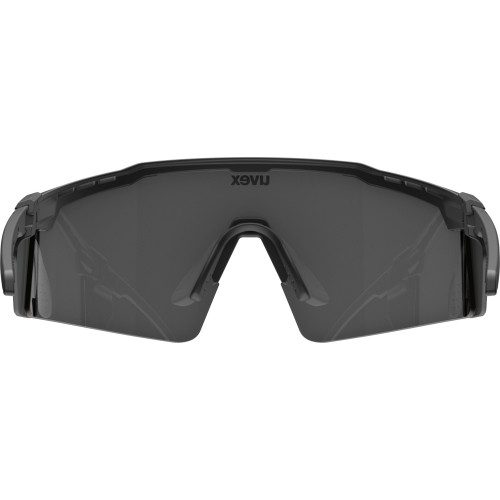 Glasses Uvex flowline glacier black matt / mirror silver