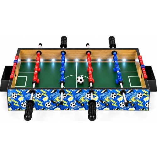 Piłkarzyki stołowe mini 50x30 cm stół do gry dla dzieci ECOTOYS