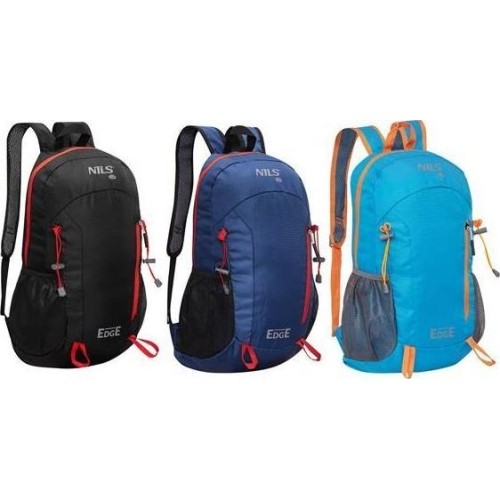 Czarny plecak NILS CAMP NC1724 Edge 22 l